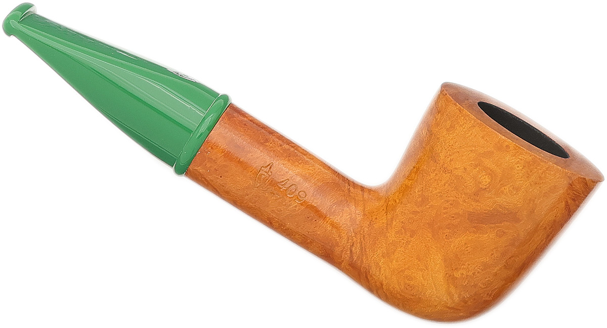 Savinelli Mini Smooth Green Stem (409) (6mm)