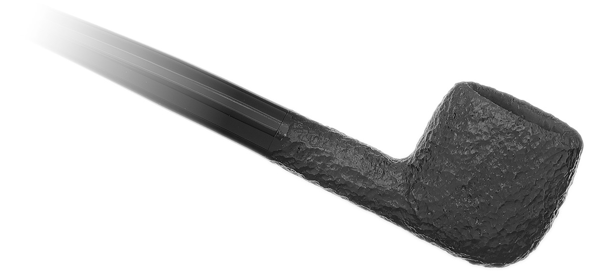 Savinelli Churchwarden Black Rusticated (901)