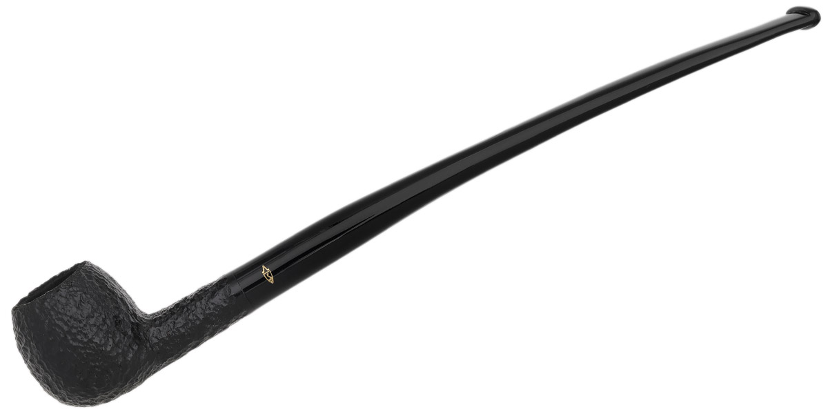 Savinelli Churchwarden Black Rusticated (202)