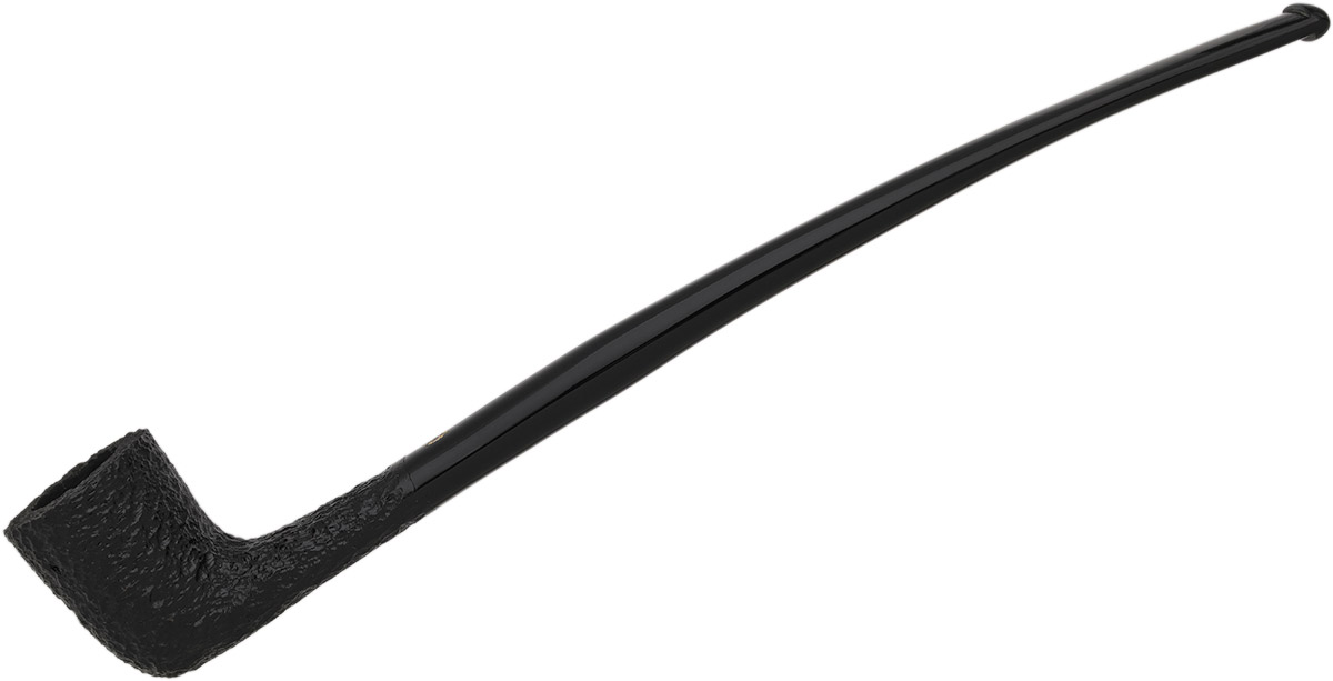 Savinelli Churchwarden Black Rusticated (404)