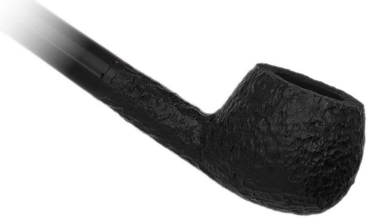 Savinelli Churchwarden Black Rusticated (313)