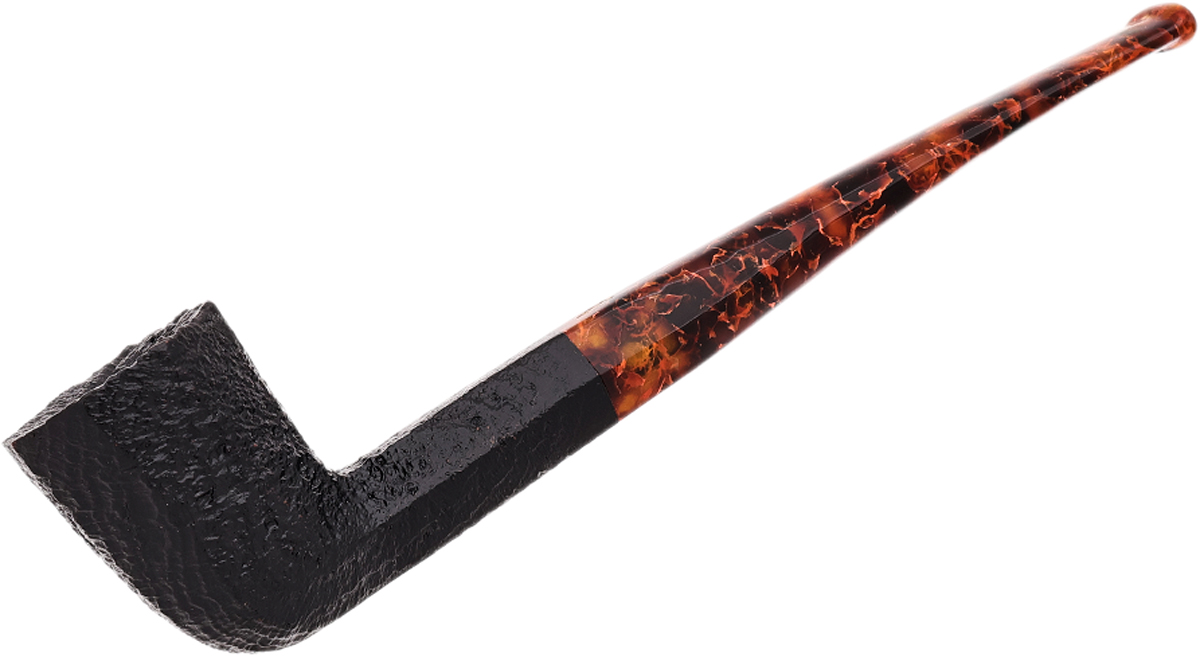 Savinelli Ottagono Long Sandblasted II (6mm) (72/800)