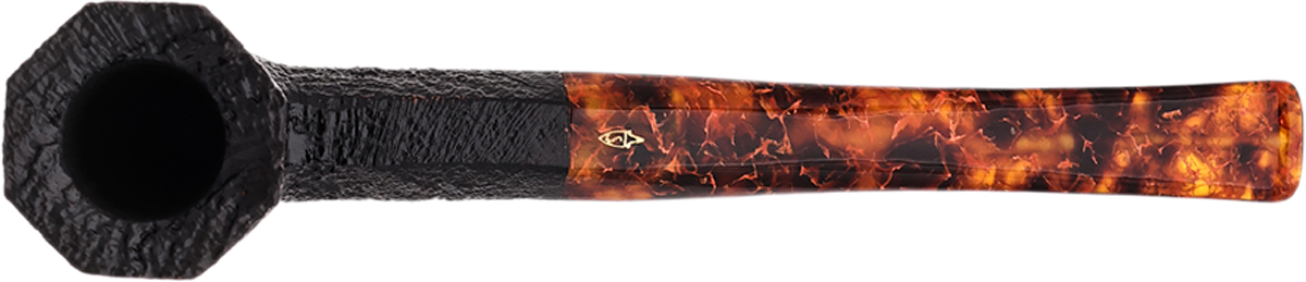 Savinelli Ottagono Long Sandblasted II (6mm) (72/800)