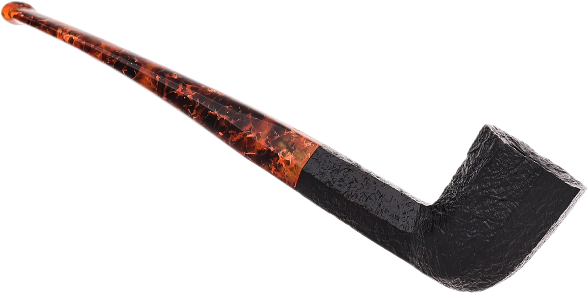 Savinelli Ottagono Long Sandblasted II (6mm) (136/800)