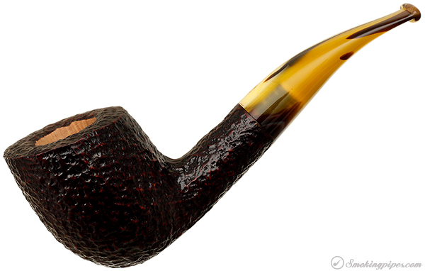 Savinelli Milano Handmade Rusticated Bent Billiard (6mm)