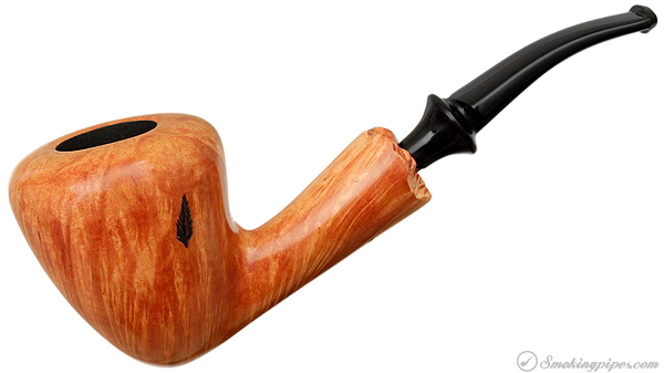 Randy Wiley Feather Carved Bent Acorn (88)