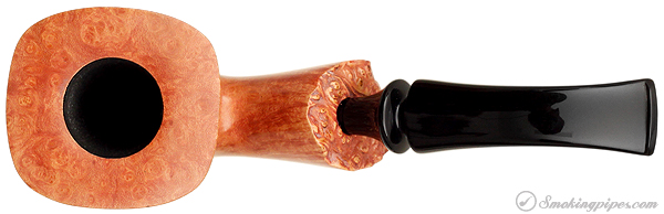 Randy Wiley Patina Paneled Bent Billiard with Plateau (50)