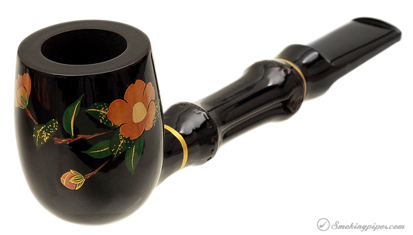 Tsuge Urushi Camellia Billiard with Bamboo and Tamper