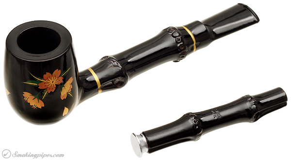 Tsuge Urushi Sakura Billiard with Bamboo and Tamper