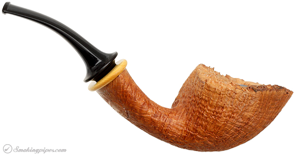 Tokutomi Partially Sandblasted Bent Dublin with Boxwood