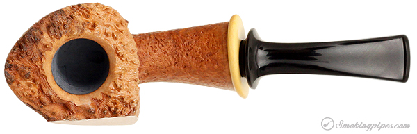 Tokutomi Partially Sandblasted Bent Dublin with Boxwood