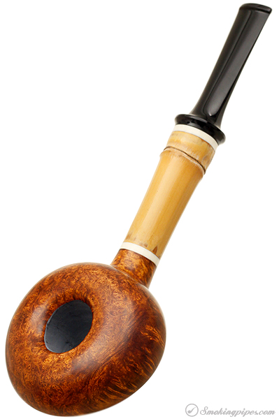 Tokutomi Smooth Squat Tomato with Bamboo and Mastodon Ivory