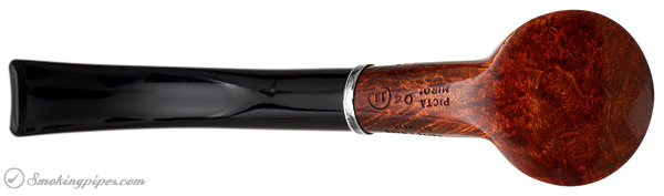 Ser Jacopo Picta Miro Walnut Bent Billiard with Silver (L1) (04)