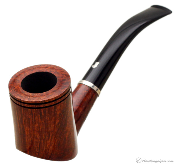 Ser Jacopo Picta Miro Walnut Bent Billiard with Silver (L1) (04)