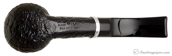 Ser Jacopo Picta Miro Sandblasted Bent Billiard with Silver (09)