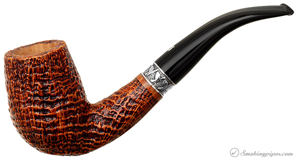 Ser Jacopo Picta Magritte Sandblasted Bent Billiard (S2) (10)