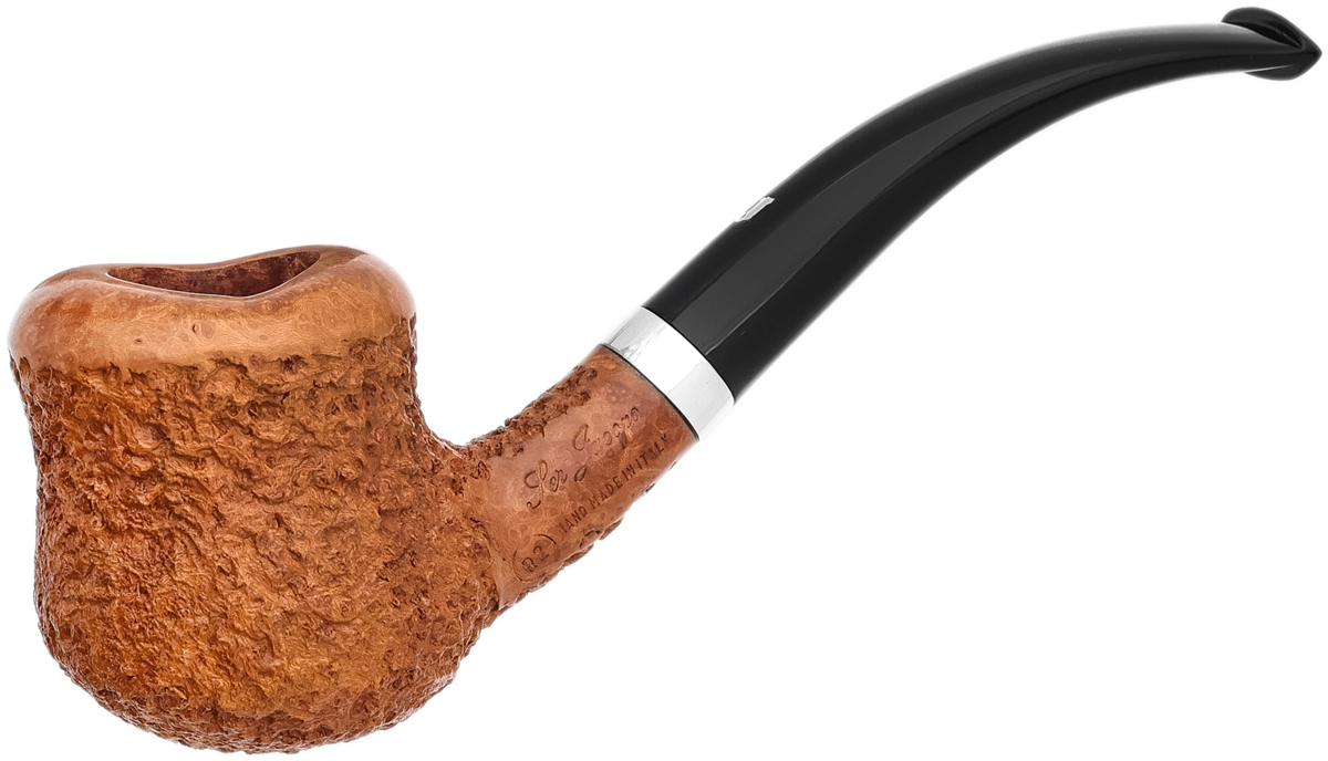 Ser Jacopo Spongia Rusticated Freehand with Silver (R2) (A)