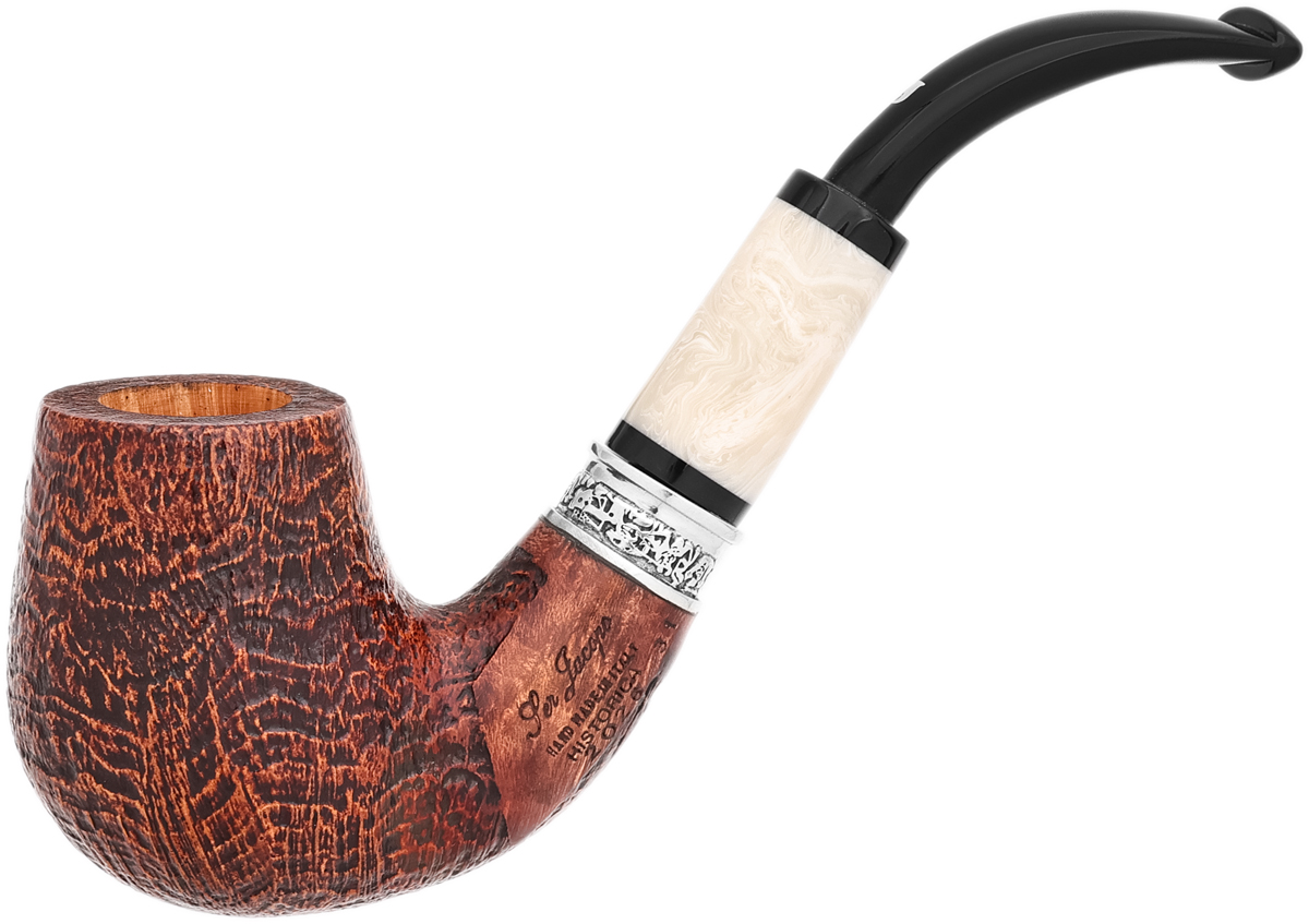 Ser Jacopo Historica 2026 Picta Picasso Sandblasted Bent Brandy with Silver (S2) (11) (31)