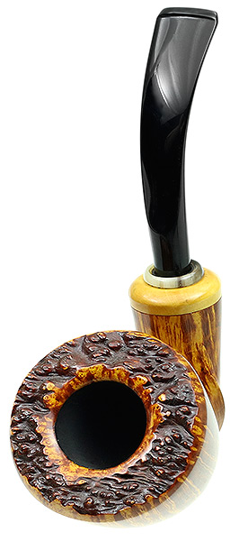 Tonni Nielsen Smooth Bent Dublin with Boxwood and Horn (Viking)