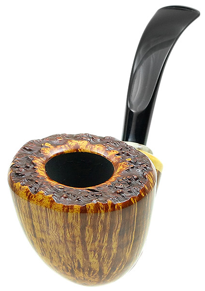 Tonni Nielsen Smooth Bent Dublin with Boxwood and Horn (Viking)