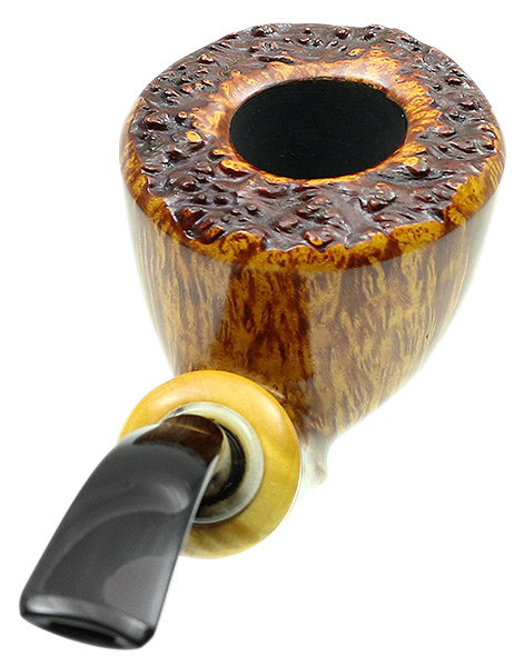 Tonni Nielsen Smooth Bent Dublin with Boxwood and Horn (Viking)