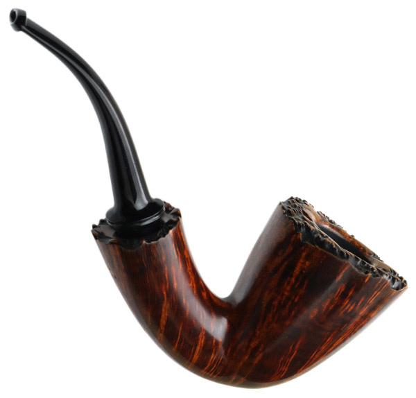 Tonni Nielsen Smooth Freehand Bent Dublin Reverse Calabash (Viking)