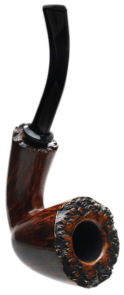 Tonni Nielsen Smooth Freehand Bent Dublin Reverse Calabash (Viking)