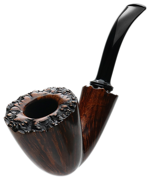 Tonni Nielsen Smooth Freehand Bent Dublin Reverse Calabash (Viking)