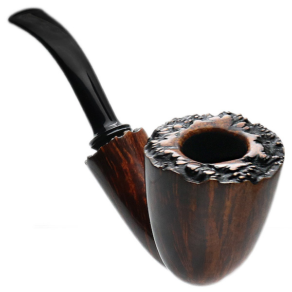 Tonni Nielsen Smooth Freehand Bent Dublin Reverse Calabash (Viking)