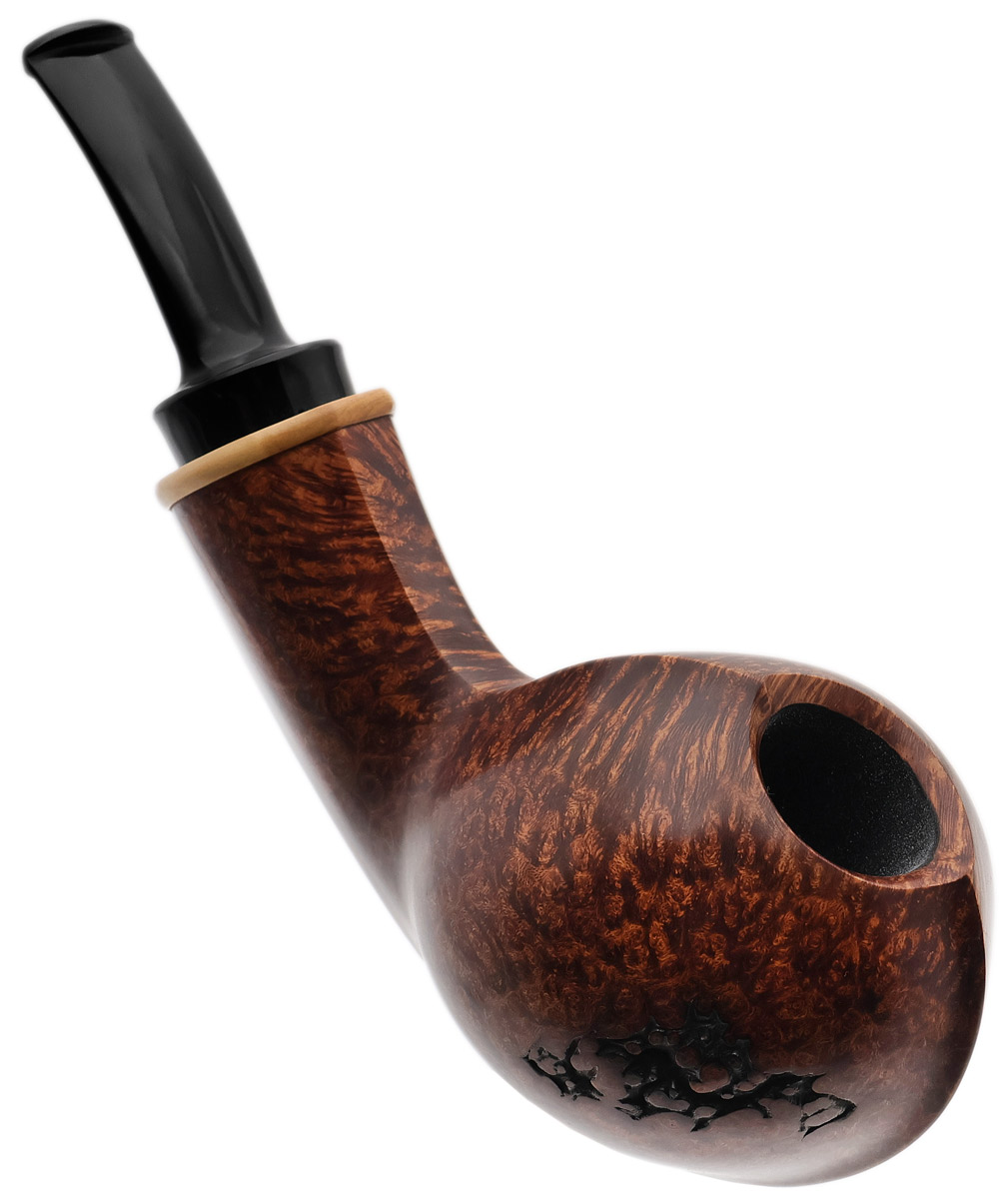 Todd Johnson Smooth Lars Ivarsson and Hiroyuki Tokutomi Tribute Blowfish with Boxwood and Ebonite (Phalanx) (Q)