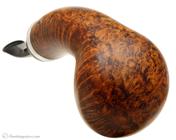 Lars Ivarsson Smooth Bent Apple with Silver (0513)