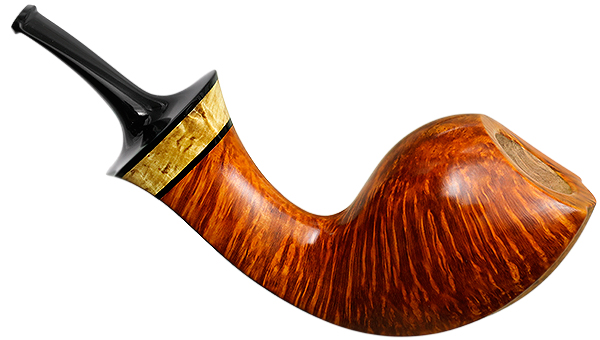 Kent Rasmussen Smooth Bent Egg with Masur Birch (Two Star)