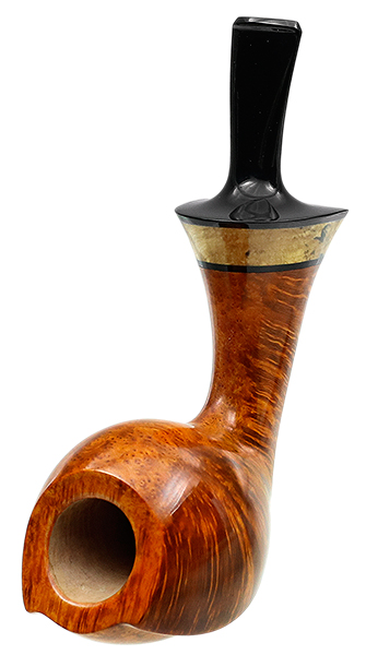 Kent Rasmussen Smooth Bent Egg with Masur Birch (Two Star)