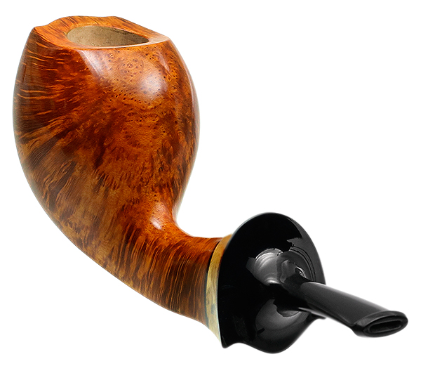 Kent Rasmussen Smooth Bent Egg with Masur Birch (Two Star)