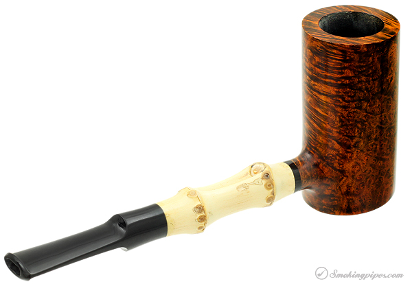 Tom Eltang 40th Anniversary Commemorative Pipe Set with Smooth Poker Partially Sandblasted Eskimo and Tamper