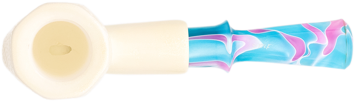 I.M.P. Meerschaum Lattice Paneled Cherrywood (with Case)