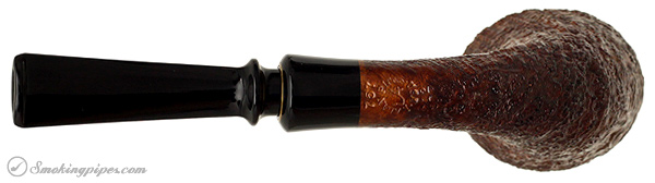 J. Alan Pipes Sandblasted Bent Dublin with Horn