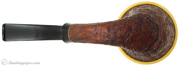 J. Alan Pipes Sandblasted Calabash with Boxwood Cap