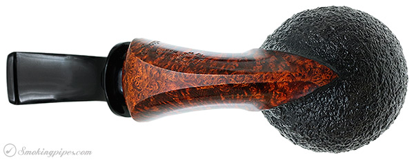 J. Alan Pipes Partially Sandblasted Bent Apple (Collaboration with Grechukhin)