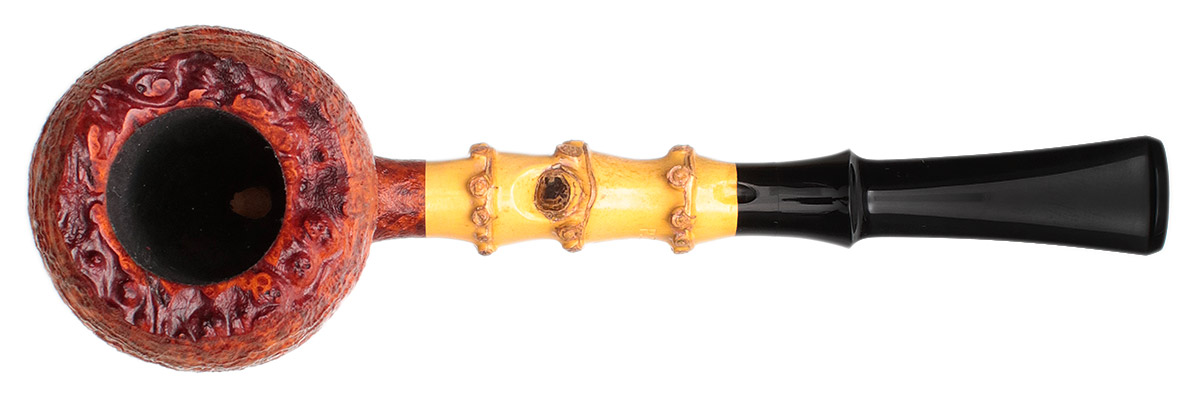 J. Alan Pipes Sandblasted Acorn Two Pipe Set with Ping Zhan (with Tamper and Claudio Albieri Case)