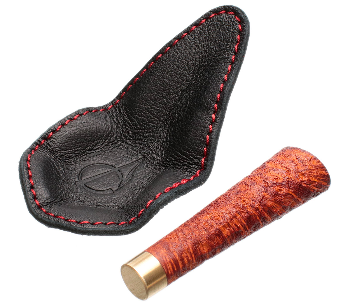 J. Alan Pipes Sandblasted Acorn Two Pipe Set with Ping Zhan (with Tamper and Claudio Albieri Case)