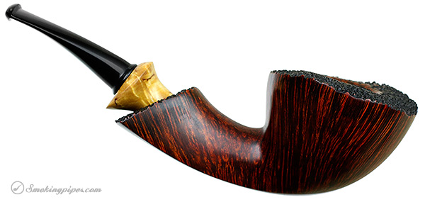 Il Duca Duca Smooth Bent Dublin with Exotic Wood (D3)