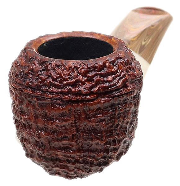 Michael Parks Sandblasted Danish Bulldog with Moose Antler (IV.15)