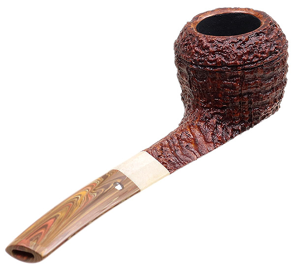 Michael Parks Sandblasted Danish Bulldog with Moose Antler (IV.15)