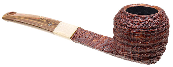 Michael Parks Sandblasted Danish Bulldog with Moose Antler (IV.15)