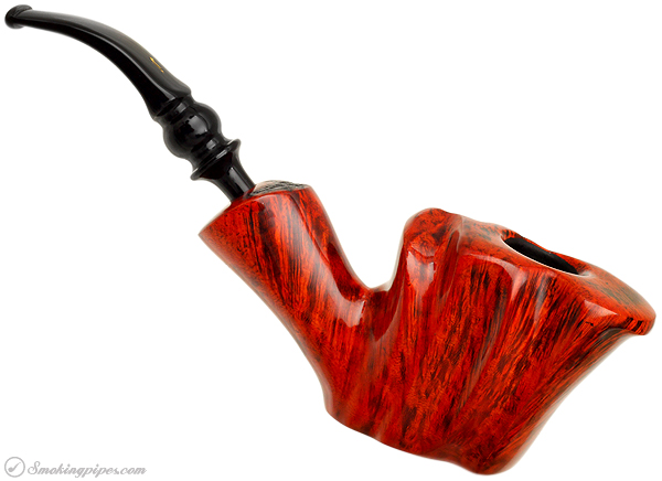 Nording Red Grain Smooth Freehand Sitter with Plateau (Giant)