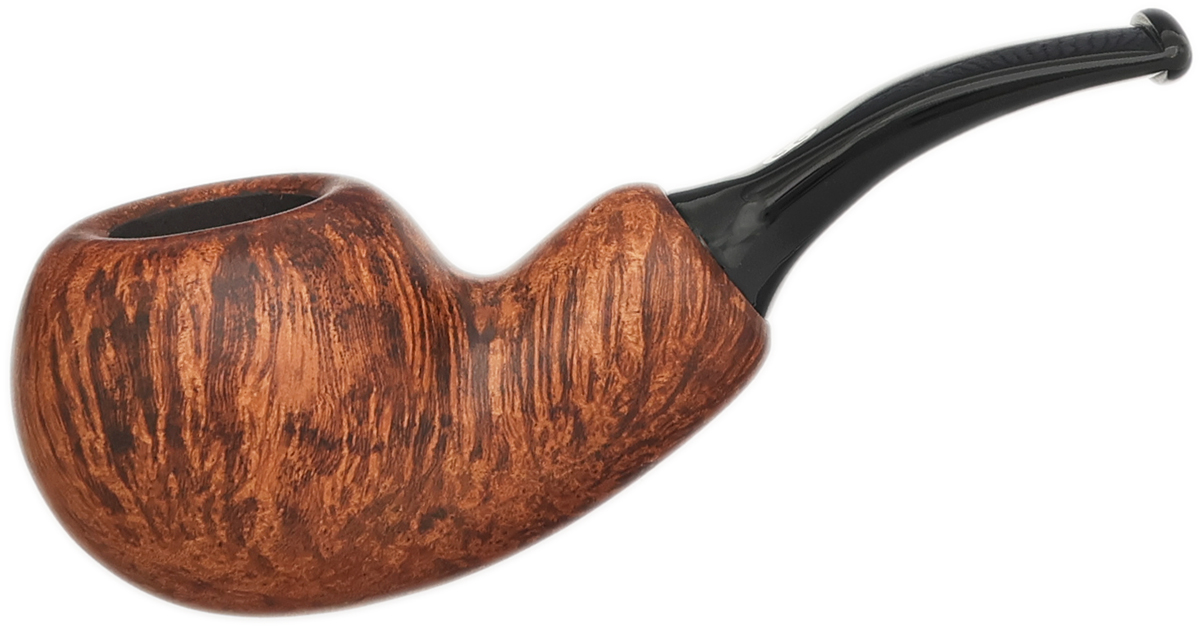 Chacom Brown Matte Bent Apple Reverse Calabash