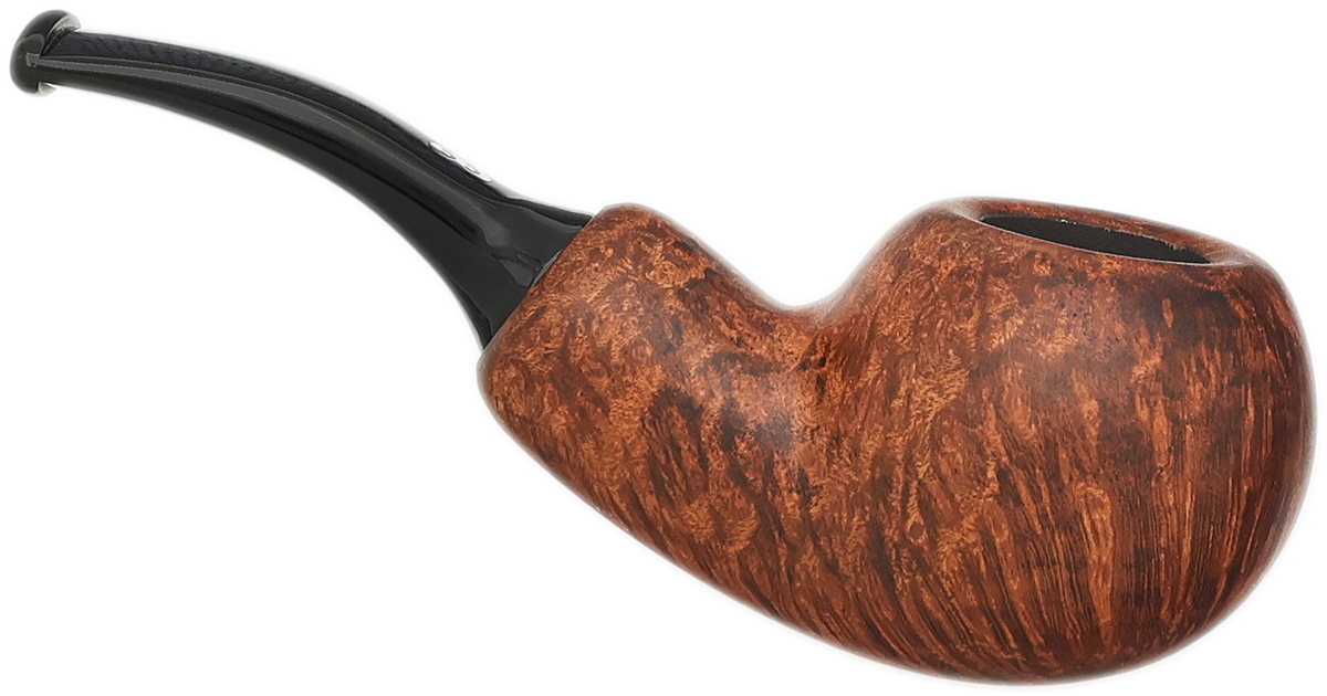 Chacom Brown Matte Bent Apple Reverse Calabash