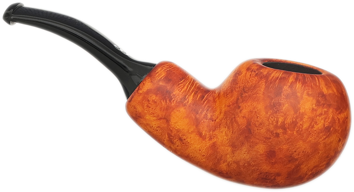 Chacom Smooth Orange Bent Apple Reverse Calabash