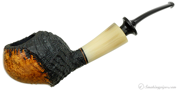 Scott Klein Partially Sandblasted Freehand with Horn
